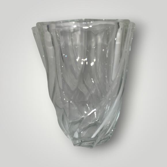 Vintage French LUMINARC Glass Vase, Flower Vase, 1970's , Made In France - Picture 1 of 2